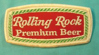 Vintage Brewery Employee Uniform Jacket Patch – Rolling Rock