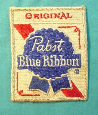 Vintage Brewery Employee Uniform Jacket Patch – Pabst Blue Ribbon Beer
