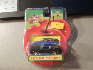 Motor Max 1:64 Fresh Cherries In Package 1975 Amc Matador Black