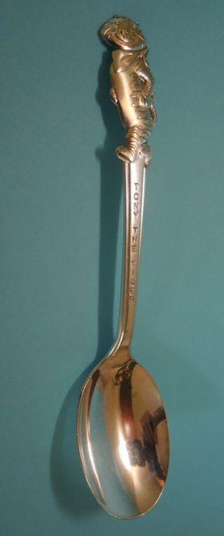 Vintage Kellogg Co Spoon Tony The Tiger 1965 Old Co.  Plate Is