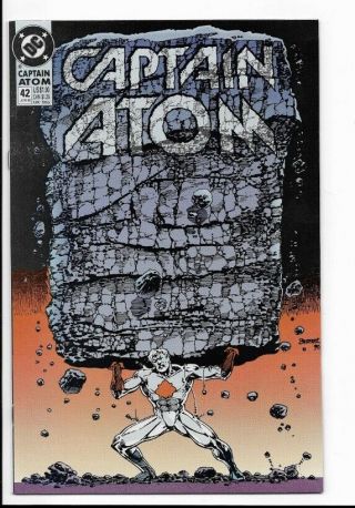 Captain Atom 42 First Death The Endless In Dc Universe Nm Scanned