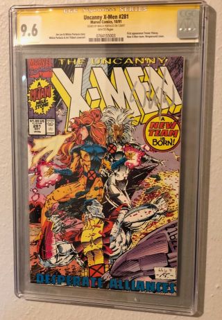 Uncanny X - Men Vol.  1 281 (1991) Cgc Signature Series 9.  6 - 1st Trevor Fitzroy