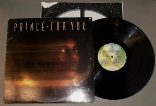 Vintage Soul R&b Lp Prince - For You 1978 Warner Bsk 3150 Inner 1st Press Ex/vg,