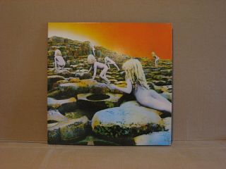 Led Zeppelin Houses Of The Holy 1973 Lp - Vinyl Nm 100 Played Cover Ex