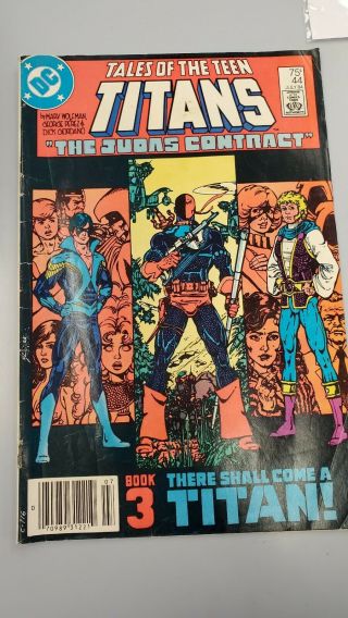 Tales Of The Teen Titans 44 (jul 1984,  Dc) First Nightwing,  Jericho Titans Show