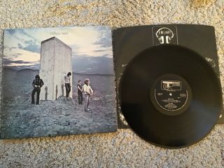 The Who - Who’s Next Lp Uk 1971 Track A1/b2 First Press,  Headhunters