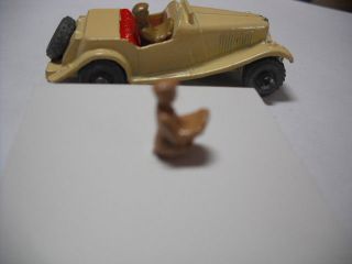 Vintage Matchbox No.  19a Mg - Td Diecast Painted Replacement Driver.  Driver Only.