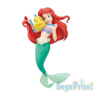 Sega Prize Disney Princess The Little Mermaid Spm Premium Figure Ariel Flounder