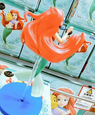 Sega Prize Disney Princess The Little Mermaid SPM Premium Figure Ariel Flounder 6