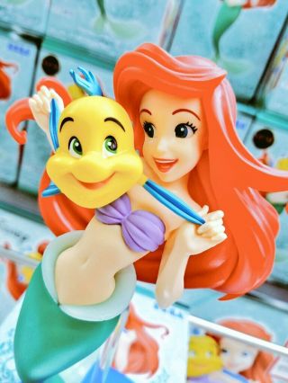 Sega Prize Disney Princess The Little Mermaid SPM Premium Figure Ariel Flounder 7