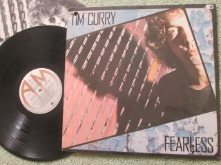 Tim Curry Fearless A&m Records Sp - 4773 Uk Vinyl Lp Album