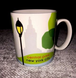 Starbucks York City Central Park Coffee Mug Cup