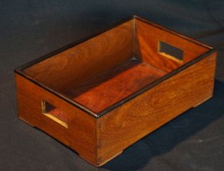 Japan Minimalist Wood Tray Keyaki Obon 1900s Japanese Carpenter Tool Box