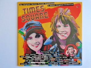 Times Square " Soundtrack " Vinyl 2x Lp Rs - 2 - 4203 Sterling Ramones Cure Roxy Music
