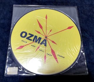 Ozma ‎rock And Roll Part Three Picture Vinyl Lp 2002 Nm