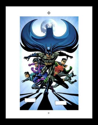 Paul Gulacy Batman: Outlaw 1 Rare Production Art Pg 46