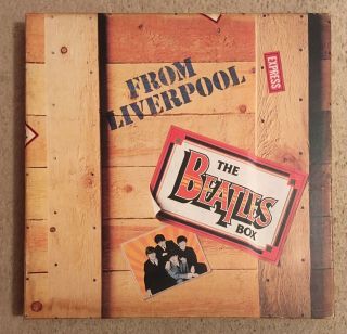 The Beatles Box From Liverpool Rare 8 Vinyl Lp 124 Track Album Set 1980