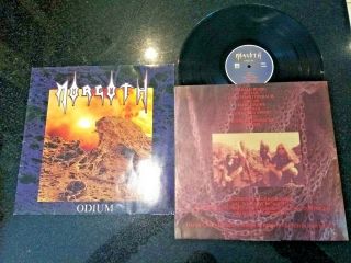 Morgoth " Odium " Rare Orig 1993 Lp