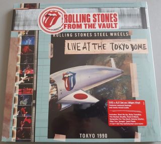 Rolling Stones Live At Tokyo Dome 1990 From The Vault 4lp Vinyl Dvd