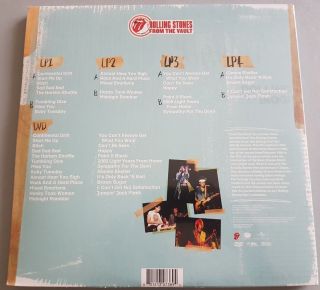 ROLLING STONES LIVE AT TOKYO DOME 1990 FROM THE VAULT 4LP vinyl DVD 2