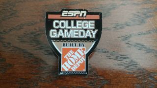 Home Depot Collectible Espn College Game Day Pin
