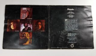 PALADIN S/T LP Bronze ILPS 9150 UK 1971 VG,  Gatefold Cover Prog Rock 7C 2