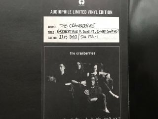 The Cranberries - Everybody Else Is Doing It Rare Vinyl LP Rock 1993 VG, 4