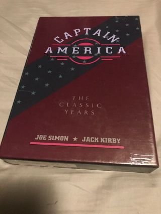 Captain America The Classic Years Deluxe Hardcover/with Slipcase Issues 1 & 2