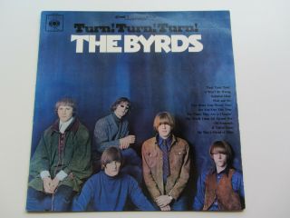 The Byrds 1966 U.  K.  Lp Turn Turn Turn Ex