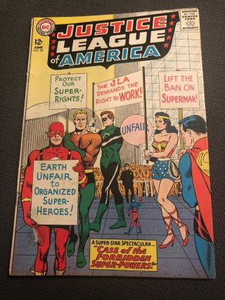 Justice League Of America Comic 28 Silver Age