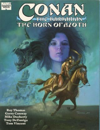 Conan The Barbarian - The Horn Of Azoth - 1990 First Printing