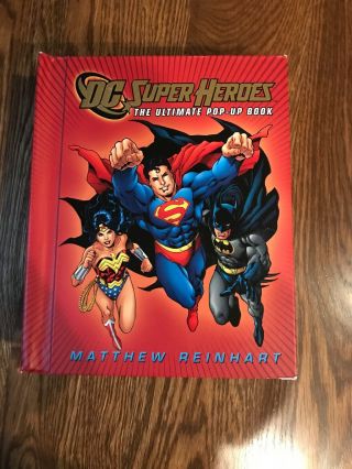 Dc Heroes The Ultimate Pop - Up Book - Collector’s Item -