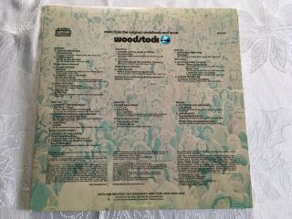 Woodstock Festival - 3 Vinyl Album LP Record Set - Cotillion - SD 3 - 500 - LP 3