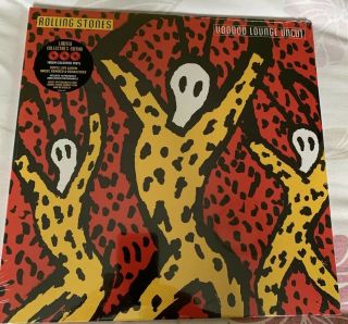 The Rolling Stones Voodoo Lounge Uncut Live 3lp Red Vinyl &