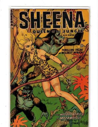 Sheena 14 Fiction House - Jungle - Gga - Wildwoman (app 6.  0)