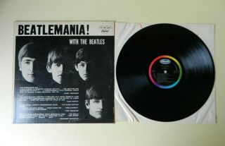 Beatlemania With The Beatles Canadian Issue Lp Capitol Records T - 6051