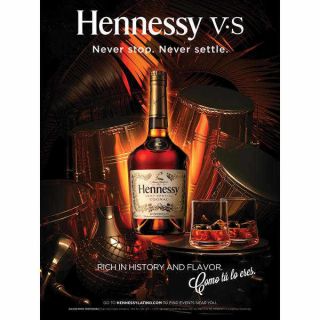 Hennessy Never Settle Poster 18 By 27