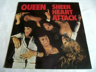 Queen Sheer Heart Attack 1974 Uk 1st Emi Lp