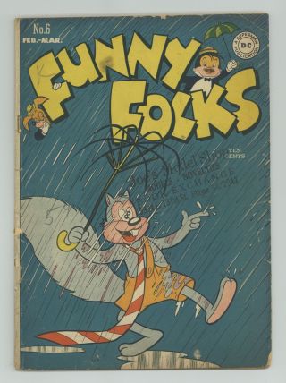 Funny Folks 6 1947 Gd,  2.  5