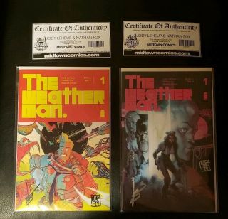 The Weather Man Vol 1 Signed By Leheup & Fox With