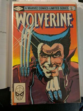 Wolverine 1 (sep 1982,  Marvel).  Us Only.