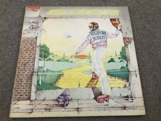 Elton John - Goodbye Yellow Brick Road 12 " Lp Double Album Vinyl Record 1973