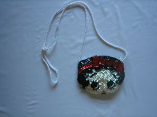 Small Betty Boop Sequins Bag