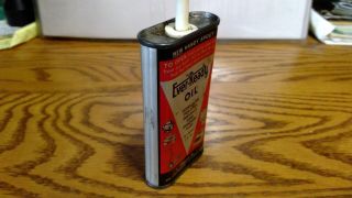 Vintage EVER - READY Oil Can Handy Oiler Tin 4 oz 4