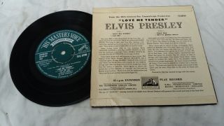 Elvis Presley ' Love Me Tender ' EP 7 