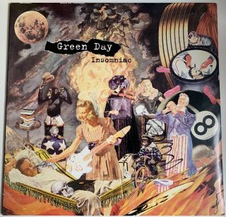 Green Day Insomniac Signed Autographed By Billy Joe & Mike Dirnt Vinyl Lp Album