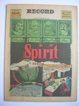 Spirit Section,  10/20/46,  See Costs For Multiple Wins In Description
