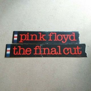Pink Floyd Very Rare The Final Cut Promo Display 1983 Please See Below