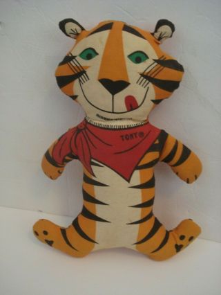 Vintage Tony The Tiger Cloth Advertising Doll 1970