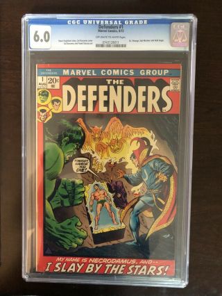 The Defenders 1 (aug 1972,  Marvel)